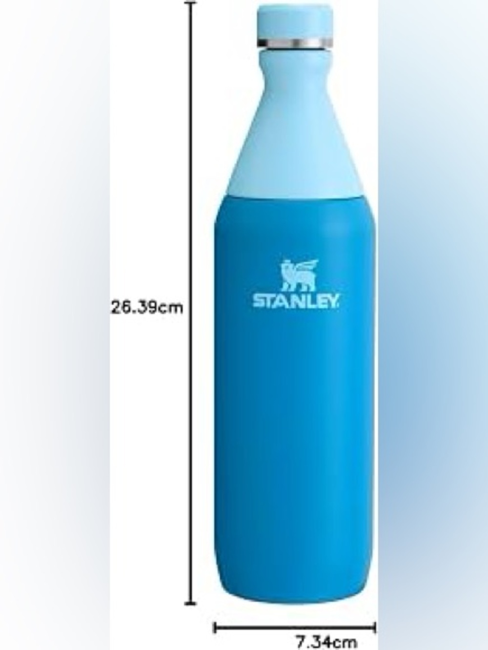 Stanley Blue Slim Bottle - Lightweight Hydration 34oz 1L the all day - Picture 3 of 3